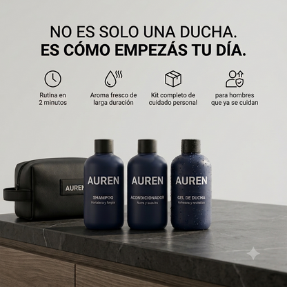Rutina de cuidado personal para hombres que invierten en sí mismos.